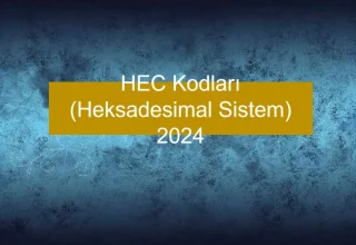 HEC Kodları (Hexadecimal Color Code) Hakkında Detaylı Bilgi