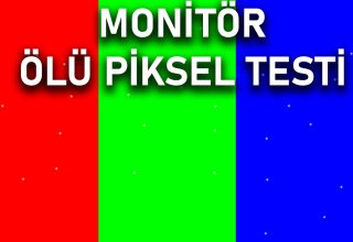 Ölü Piksel Testi : Ekran Kalitesini Kontrol Etme Rehberi