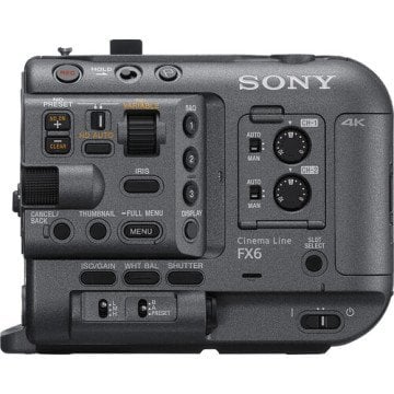 sony fx6 full frame cinema camera body 2 min