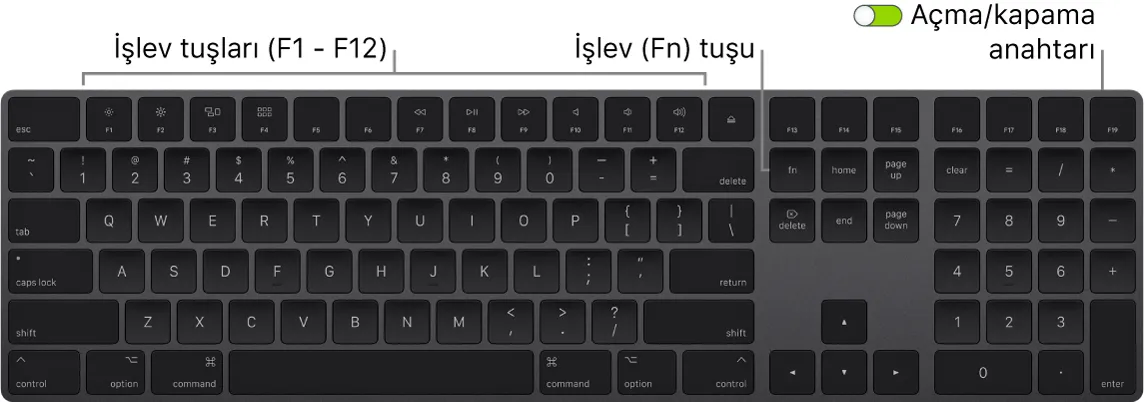 Apple Magic Keyboard Kullanım Rehberi