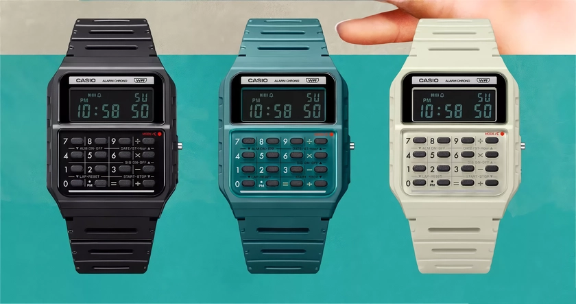 Casio’dan Yeni Hesap Makinesi Saati