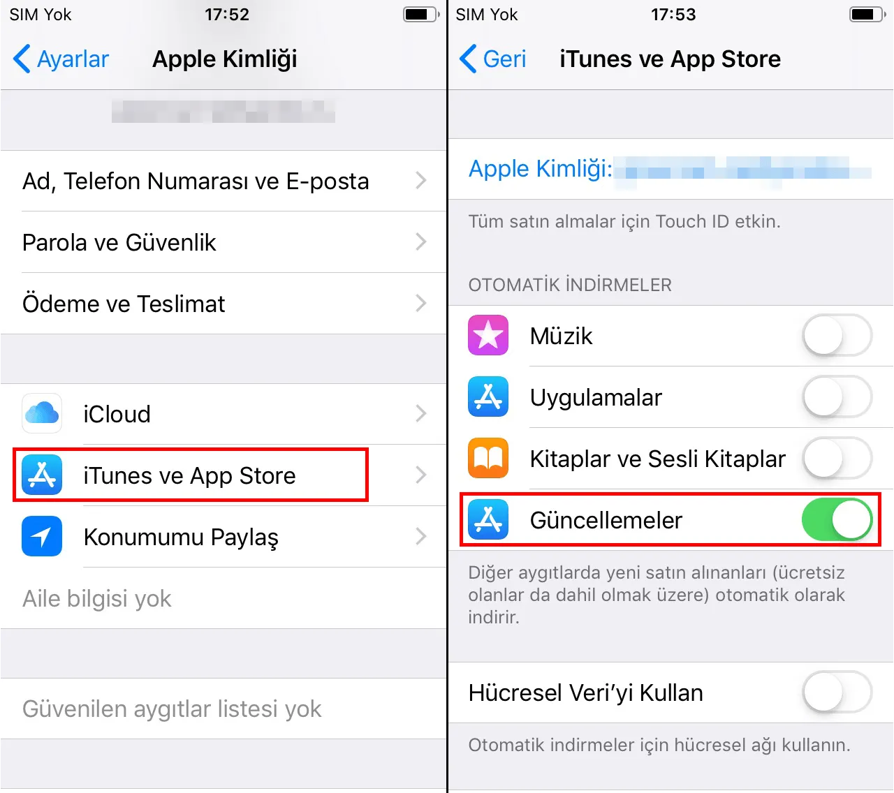 iOS Güncellemeleri Nasıl Yapılır?