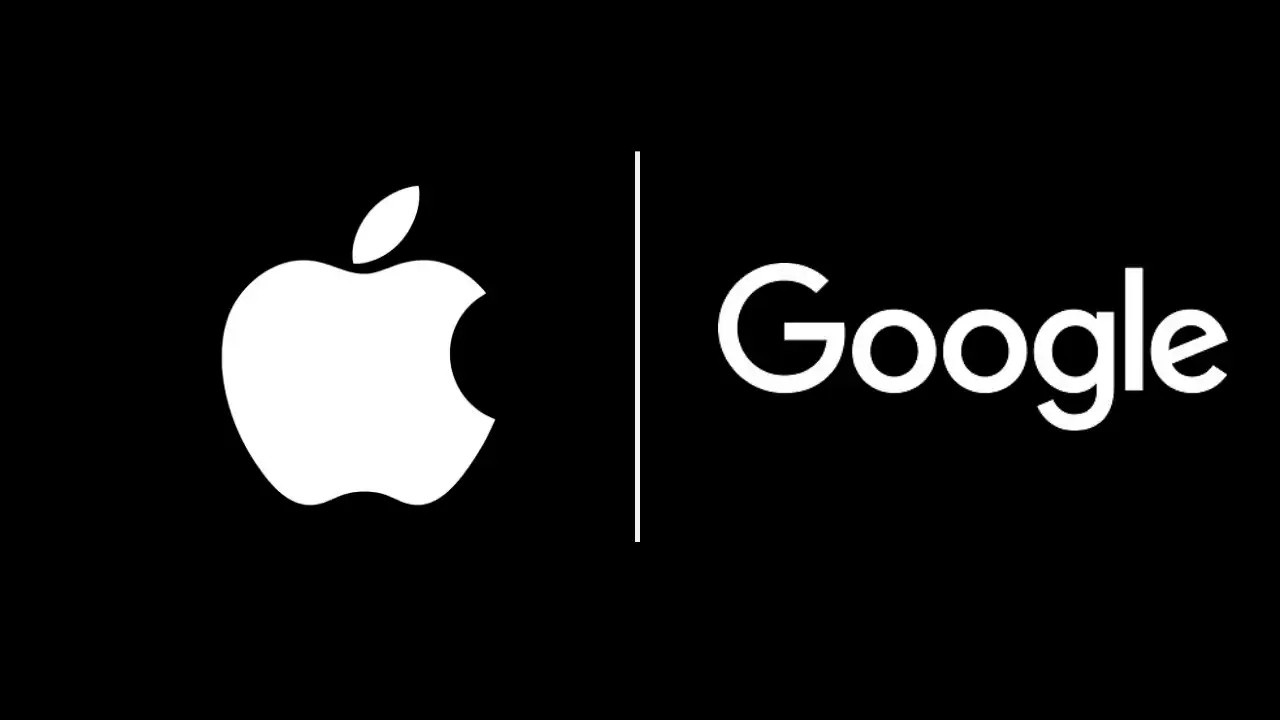 Apple-ve-google-logosu