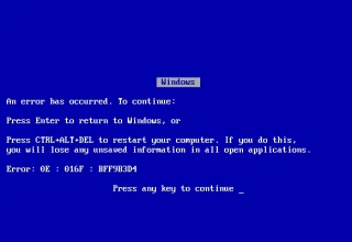 Blue Screen (Mavi Ekran) Hatası: Nedenleri ve Çözüm Yolları