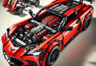 Lego’dan Heyecan Verici Yenilik: Technic Corvette Stingray C8 Tanıtıldı!