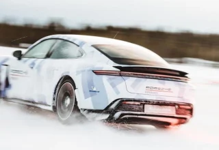 Porsche Taycan GTS’ten Buz Üzerinde Drift Rekoru