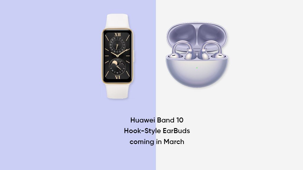 Huawei Mart Ayında Yeni Giyilebilir Ürünlerini Tanıtabilir: Huawei Band 10 ve Arc Earbuds