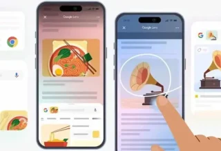 Google Lens İOS’ta: Hareketlerle Arama Dönemi Geliyor