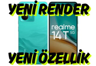 Realme 14T’nin Yüksek Kaliteli Render’ları ve Özellikleri Sızdırıldı