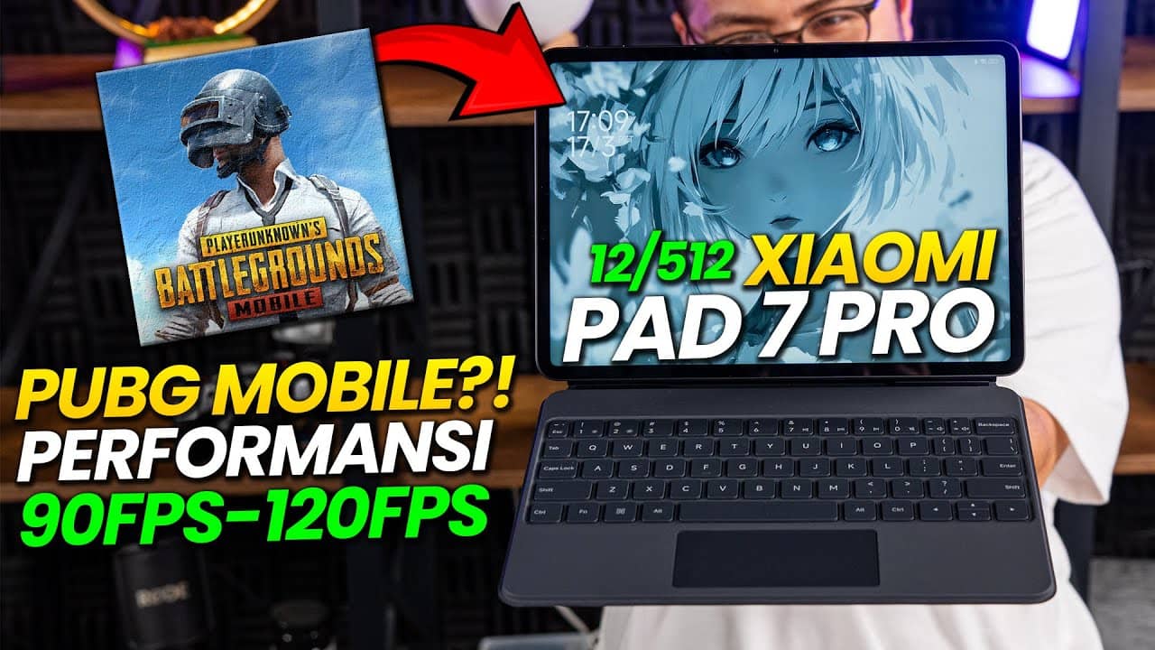 Xiaomi Pad 7 Pro PUBG Mobile Testi (Snapdragon 8s Gen 3)