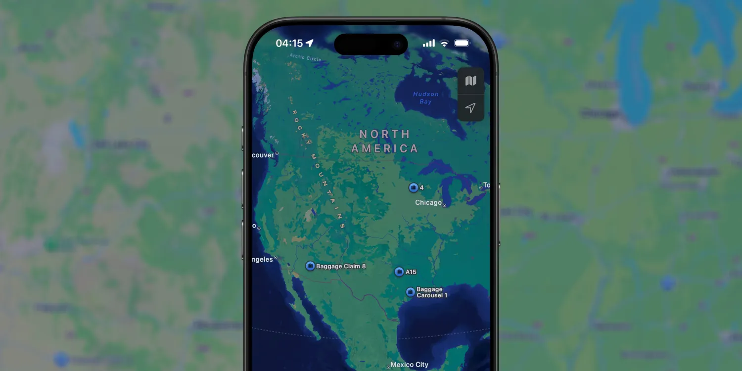 Apple Maps Hatası: Havalimanı Bagaj Teslim Noktaları Yanlış Gösteriliyor